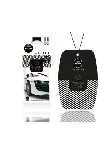BLACK - CELULOZA  PRESTIGE CARD - aroma car