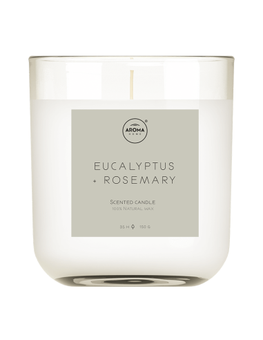 EUKALIPTUS & ROZMARYN - ŚWIECA 150g SIMPLICITY - aroma home