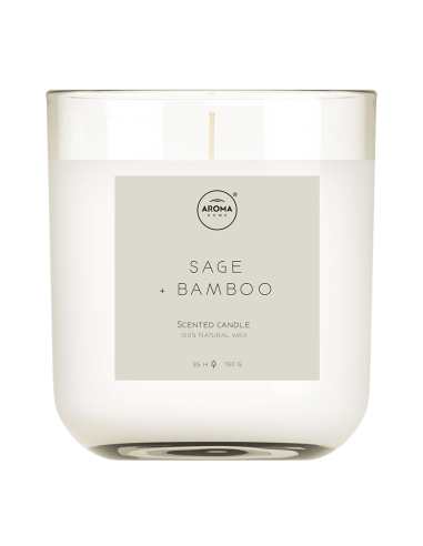 SAGE & BAMBOO - ŚWIECA 150g SIMPLICITY - aroma home