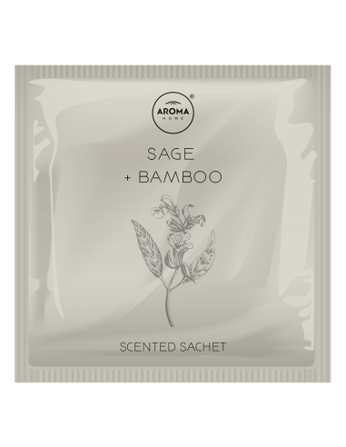 SAGE & BAMBOO - SASZETKA ZAPACHOWA 5,5g SIMPLICITY - aroma home