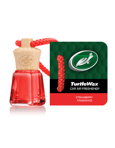 STRAWBERRY - TURTLE WAX WOOD MINI 4,5 ml - aroma car