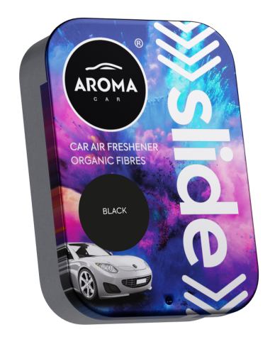 BLACK - ORGANIC SLIDE 30g - aroma car