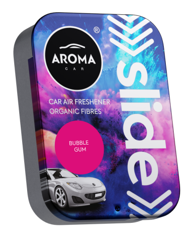 BUBBLE GUM - ORGANIC SLIDE 30g - aroma car