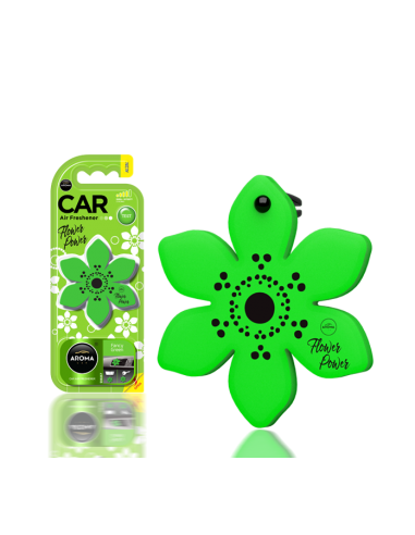FANCY GREEN - FLOWER POLIMER - aroma car