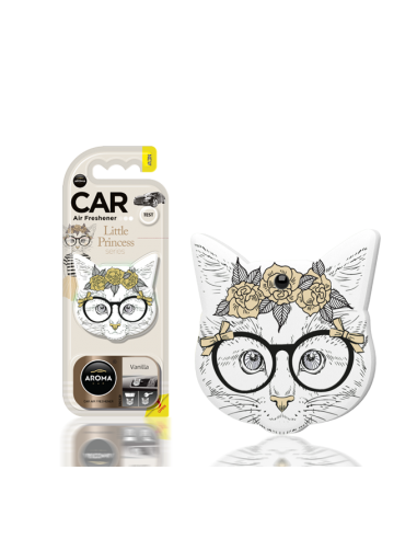VANILLA - ART CATS - PRINCESS POLIMER - aroma car