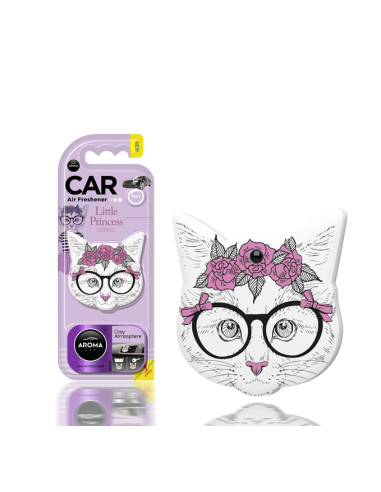 COSY ATMOSPHERE - ART CATS - PRINCESS POLIMER - aroma car