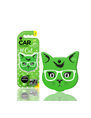 FANCY GREEN - CAT POLIMER - aroma car