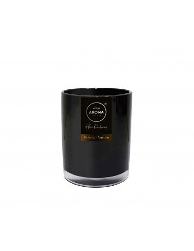 ORIENTAL GARDEN - ŚWIECA BLACK SERIES 155g - aroma home