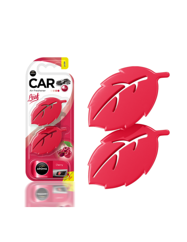 CHERRY - LEAF 3D MINI POLIMER - aroma car